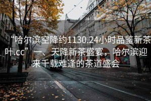 “哈爾濱空降約1130.24小時品鑒新茶葉.cc”一、天降新茶盛宴，哈爾濱迎來千載難逢的茶道盛會