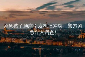 緊急孩子頂座引發機上沖突，警方緊急介入調查！