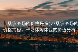 “桑拿95場的價(jià)格是多少?桑拿95場的價(jià)格揭秘，一場休閑體驗(yàn)的價(jià)值分析