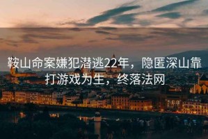 鞍山命案嫌犯潛逃22年，隱匿深山靠打游戲為生，終落法網