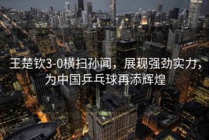 王楚欽3-0橫掃孫聞，展現(xiàn)強勁實力，為中國乒乓球再添輝煌