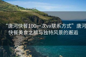 “唐河快餐100一次vx聯系方式”唐河快餐美食之旅與獨特風景的邂逅