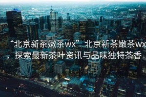 “北京新茶嫩茶wx”北京新茶嫩茶wx，探索最新茶葉資訊與品味獨(dú)特茶香