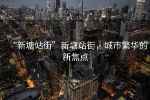 “新塘站街”新塘站街，城市繁華的新焦點