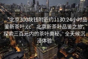 “北京300塊錢附近約1130.24小時品鑒新茶葉.cc”北京新茶葉品鑒之旅，探索三百元內的茶葉奧秘，全天候沉浸體驗