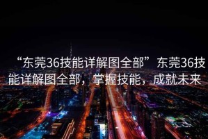 “東莞36技能詳解圖全部”東莞36技能詳解圖全部，掌握技能，成就未來