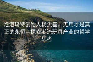 泡泡瑪特創始人楊洪基，無用才是真正的永恒—探索潮流玩具產業的哲學思考