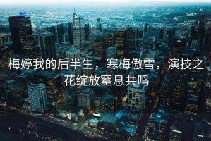 梅婷我的后半生，寒梅傲雪，演技之花綻放窒息共鳴
