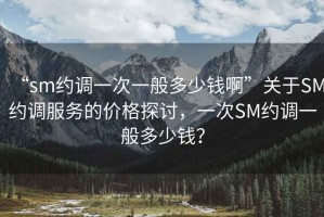 “sm約調(diào)一次一般多少錢啊”關(guān)于SM約調(diào)服務(wù)的價(jià)格探討，一次SM約調(diào)一般多少錢？