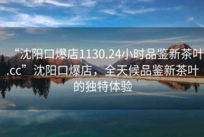 “沈陽口爆店1130.24小時(shí)品鑒新茶葉.cc”沈陽口爆店，全天候品鑒新茶葉的獨(dú)特體驗(yàn)