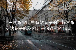 “三明永安哪里有站巷子的”探索永安站巷子的秘密，一份詳盡的指南