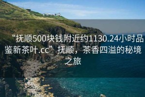 “撫順500塊錢附近約1130.24小時品鑒新茶葉.cc”撫順，茶香四溢的秘境之旅