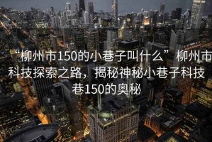 “柳州市150的小巷子叫什么”柳州市科技探索之路，揭秘神秘小巷子科技巷150的奧秘