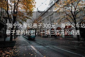 “海寧火車站巷子300元”海寧火車站巷子里的秘密，一場三百元的奇遇