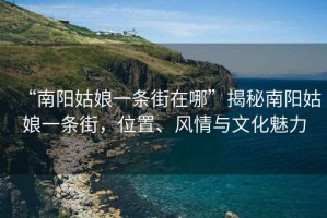 “南陽姑娘一條街在哪”揭秘南陽姑娘一條街，位置、風情與文化魅力