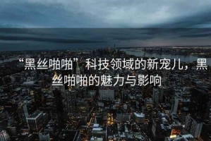 “黑絲啪啪”科技領域的新寵兒，黑絲啪啪的魅力與影響