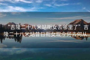 “吉隆二十八米站銜女去哪里了”吉隆二十八米站昔日銜女現今何去何從