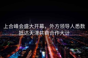 上合峰會(huì)盛大開幕，外方領(lǐng)導(dǎo)人悉數(shù)抵達(dá)天津共商合作大計(jì)