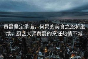 黃磊堅(jiān)定承諾，何炅的美食之旅將繼續(xù)，廚藝大師黃磊的烹飪熱情不減