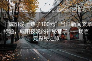 “咸陽晚上巷子100元”當日新聞文章標題，咸陽夜晚的神秘巷子，一場百元探秘之旅