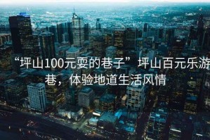 “坪山100元耍的巷子”坪山百元樂游巷，體驗地道生活風情