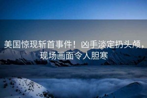 美國驚現(xiàn)斬首事件！兇手淡定扔頭顱，現(xiàn)場畫面令人膽寒