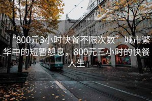 “800元3小時快餐不限次數”城市繁華中的短暫憩息，800元三小時的快餐人生