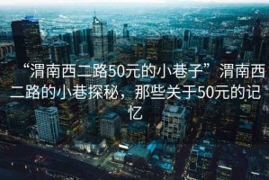 “渭南西二路50元的小巷子”渭南西二路的小巷探秘，那些關于50元的記憶