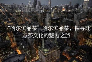 “哈爾濱品茶”哈爾濱品茶，探尋北方茶文化的魅力之旅