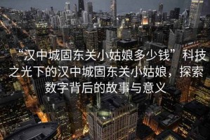 “漢中城固東關(guān)小姑娘多少錢”科技之光下的漢中城固東關(guān)小姑娘，探索數(shù)字背后的故事與意義