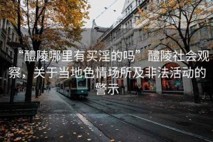 “醴陵哪里有買淫的嗎”醴陵社會(huì)觀察，關(guān)于當(dāng)?shù)厣閳?chǎng)所及非法活動(dòng)的警示