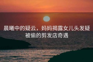晨曦中的疑云，媽媽揭露女兒頭發疑被偷的剪發店奇遇