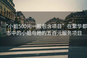 “小姐500元一般包含項(xiàng)目”在繁華都市中的小姐與她的五百元服務(wù)項(xiàng)目