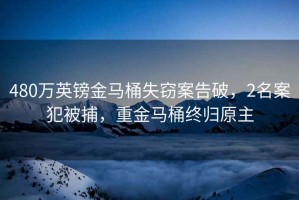 480萬英鎊金馬桶失竊案告破，2名案犯被捕，重金馬桶終歸原主