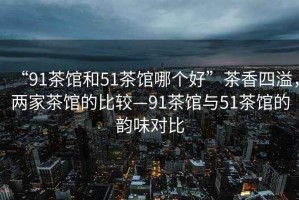“91茶館和51茶館哪個好”茶香四溢，兩家茶館的比較—91茶館與51茶館的韻味對比