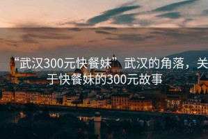 “武漢300元快餐妹”武漢的角落，關(guān)于快餐妹的300元故事