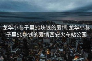 龍華小巷子里50塊錢的愛情:龍華小巷子里50塊錢的愛情西安火車站公園