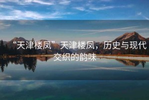 “天津樓鳳”天津樓鳳，歷史與現代交織的韻味