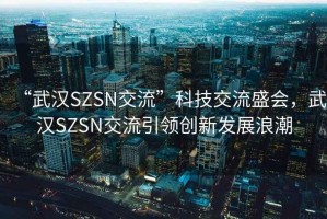 “武漢SZSN交流”科技交流盛會，武漢SZSN交流引領創新發展浪潮