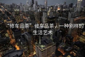 “修車品茶”修車品茶，一種別樣的生活藝術