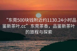 “東莞500塊錢附近約1130.24小時品鑒新茶葉.cc”東莞茶香，品鑒新茶葉的旅程與探索