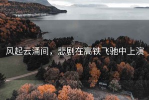 風起云涌間，悲劇在高鐵飛馳中上演