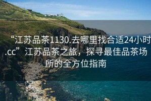 “江蘇品茶1130.去哪里找合適24小時.cc”江蘇品茶之旅，探尋最佳品茶場所的全方位指南
