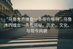 “烏魯木齊維女一條街在哪啊”烏魯木齊維女一條街揭秘，歷史、文化、與現今風貌