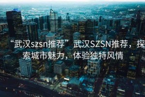 “武漢szsn推薦”武漢SZSN推薦，探索城市魅力，體驗(yàn)獨(dú)特風(fēng)情