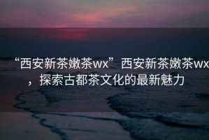 “西安新茶嫩茶wx”西安新茶嫩茶wx，探索古都茶文化的最新魅力