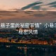 “小巷子里的秘密事情”小巷深處的秘密風情