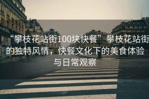 “攀枝花站街100塊快餐”攀枝花站街的獨特風情，快餐文化下的美食體驗與日常觀察