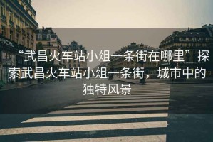 “武昌火車站小俎一條街在哪里”探索武昌火車站小俎一條街，城市中的獨特風景