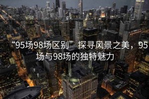 “95場98場區別”探尋風景之美，95場與98場的獨特魅力